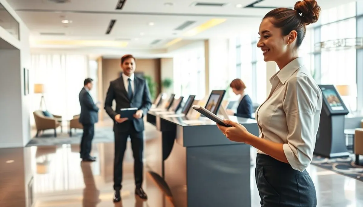 horaires processus check-in hôtelier