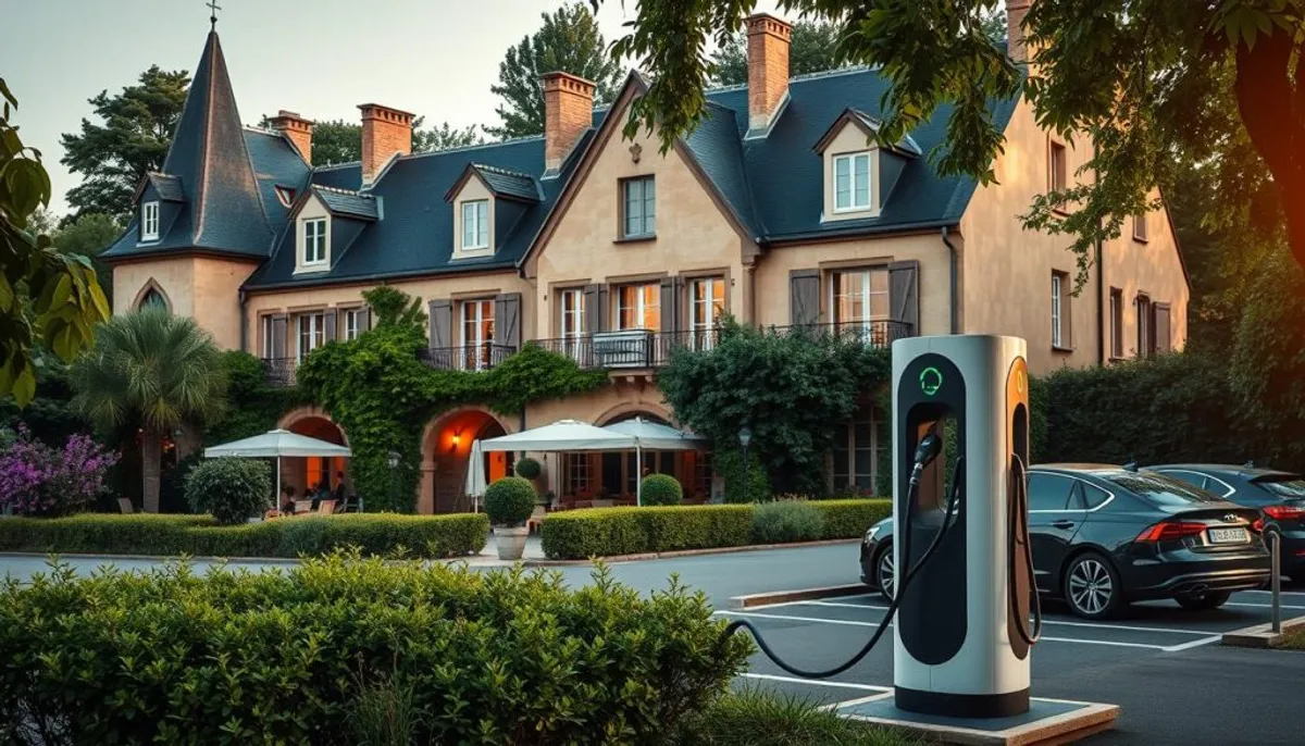 hotels avec borne de recharge