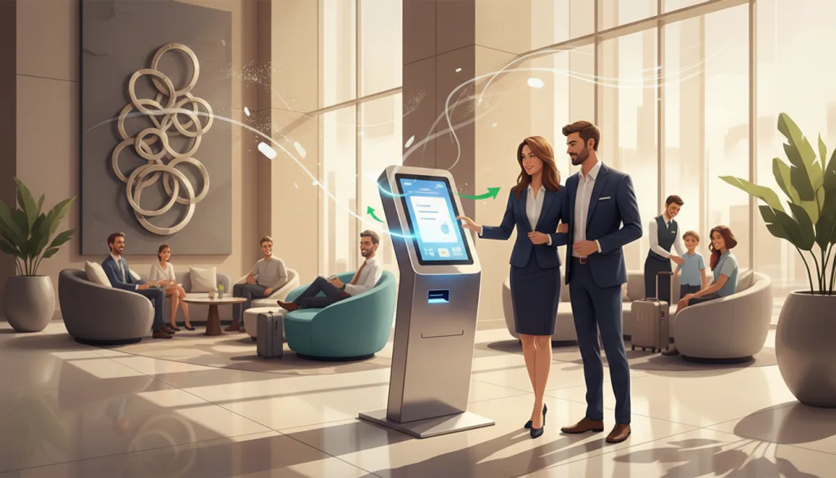 impact expérience client self check-in