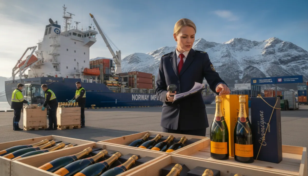 importing champagne into Norway importing champagne into Norway