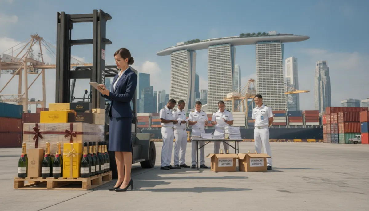 importing champagne into Singapore importing champagne into Singapore