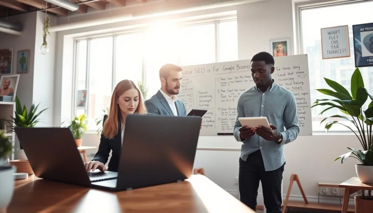 local seo specialists optimizing google business profile
