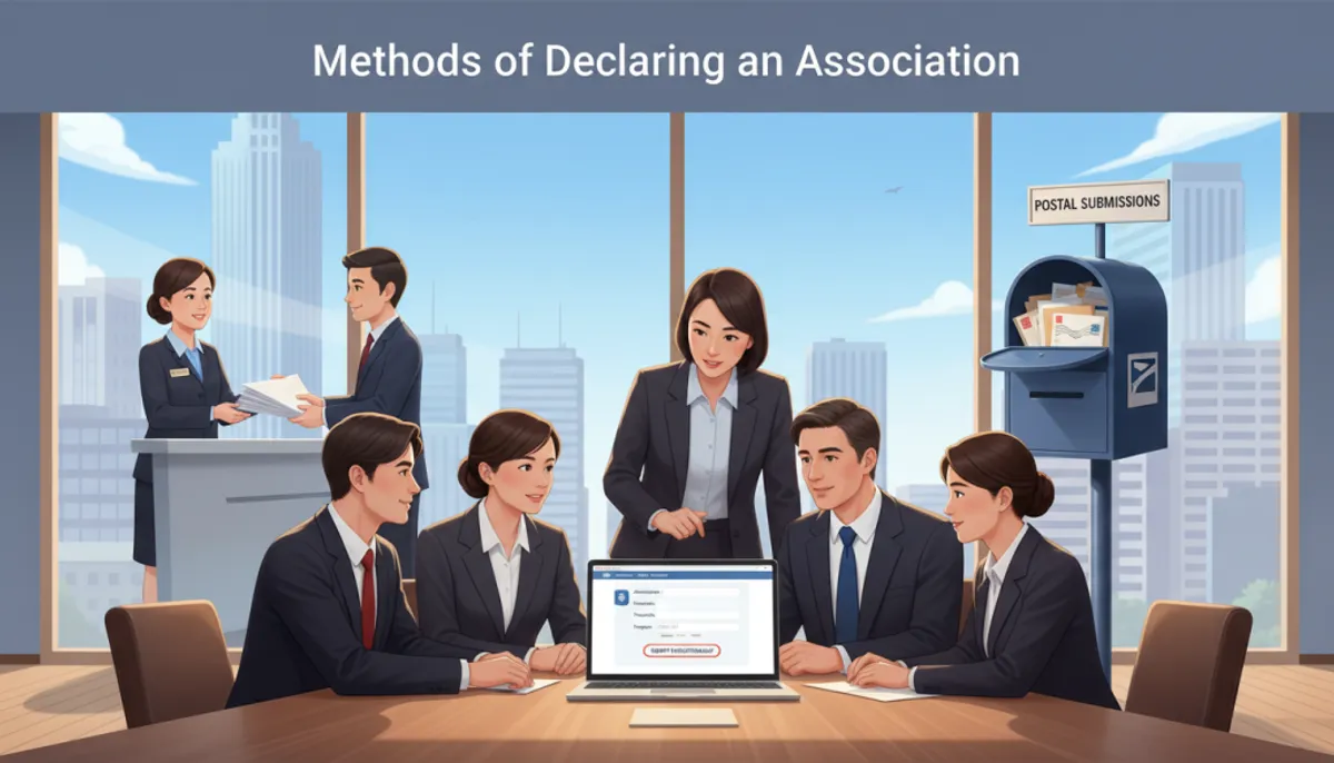 Méthodes de déclaration d'une association