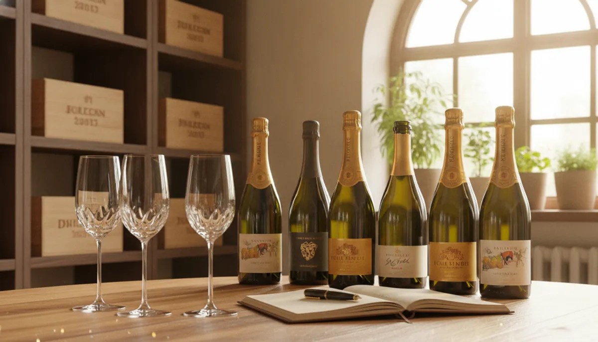 planning sparkling wine