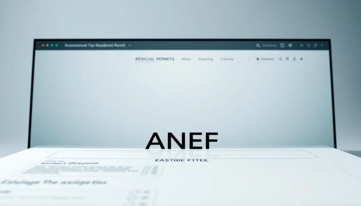 plateforme ANEF titre séjour plateforme ANEF titre séjour