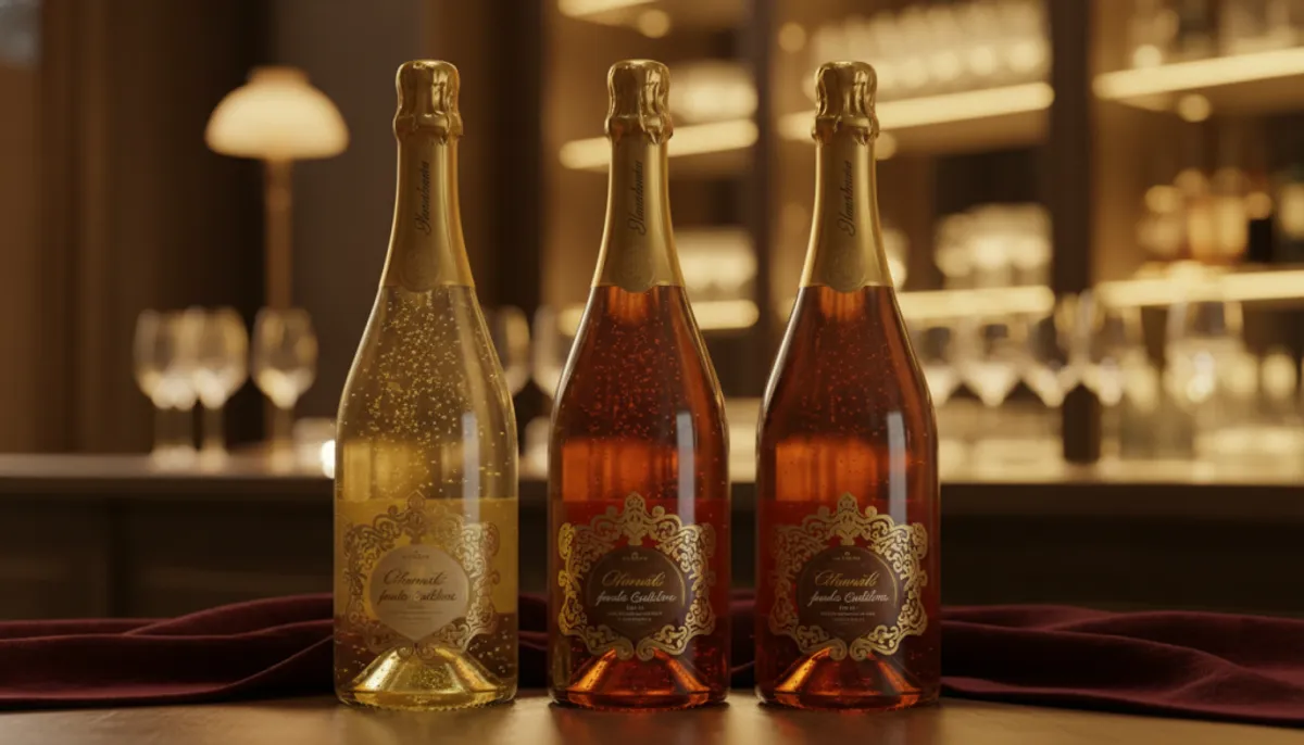 premium champagne bottles