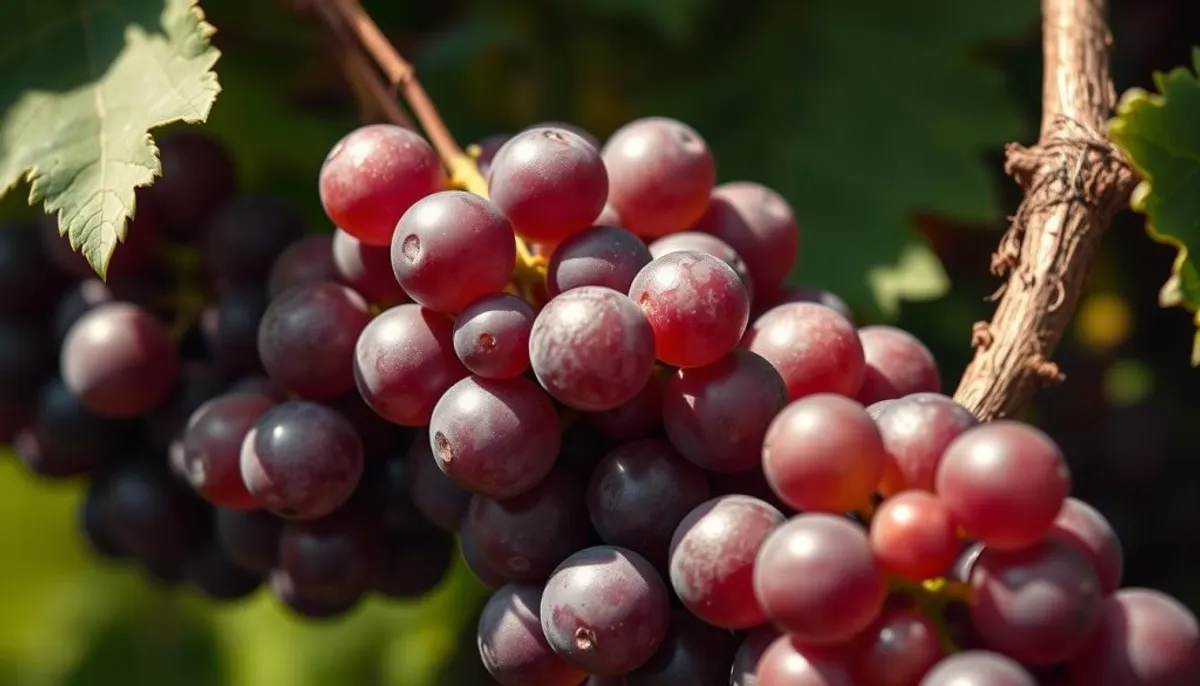 Premium grapes for champagne