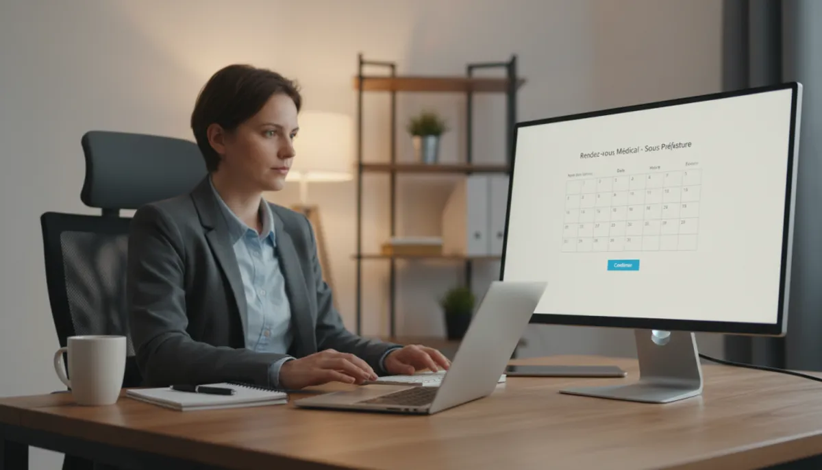 procédure pour prendre rendez-vous en ligne