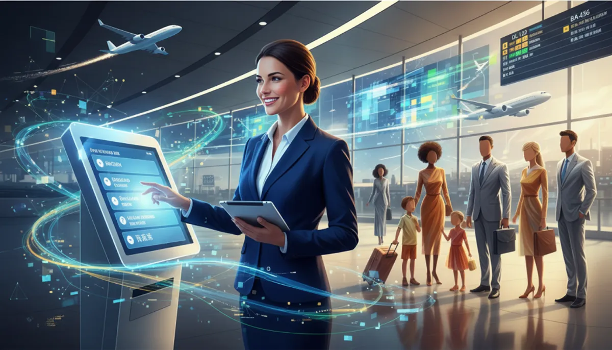 Processus de check-in numérique simplifié