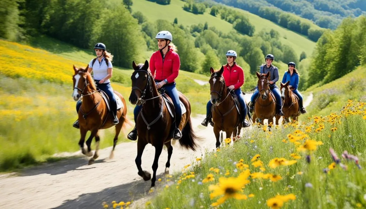 randonnée équitation