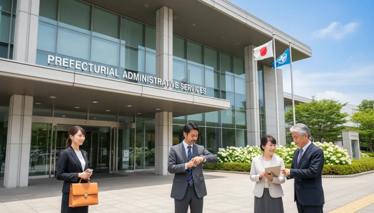 Appointment at the prefecture