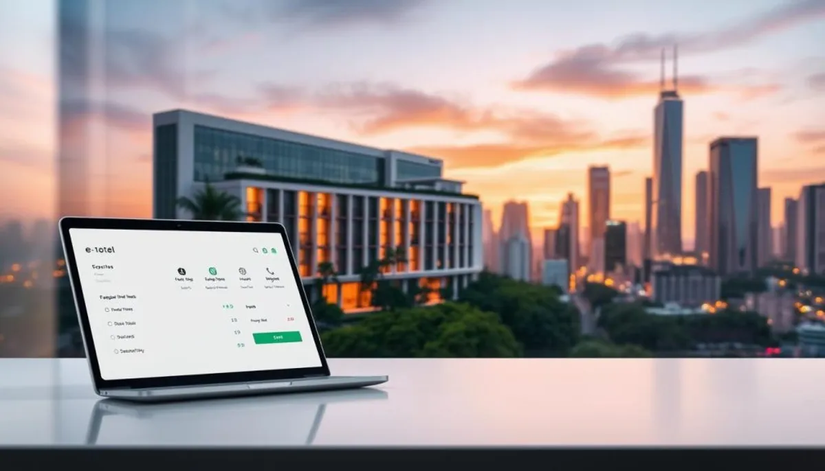 réservation en ligne avec e-hotel