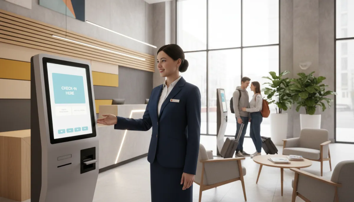self check-in hôtel économique