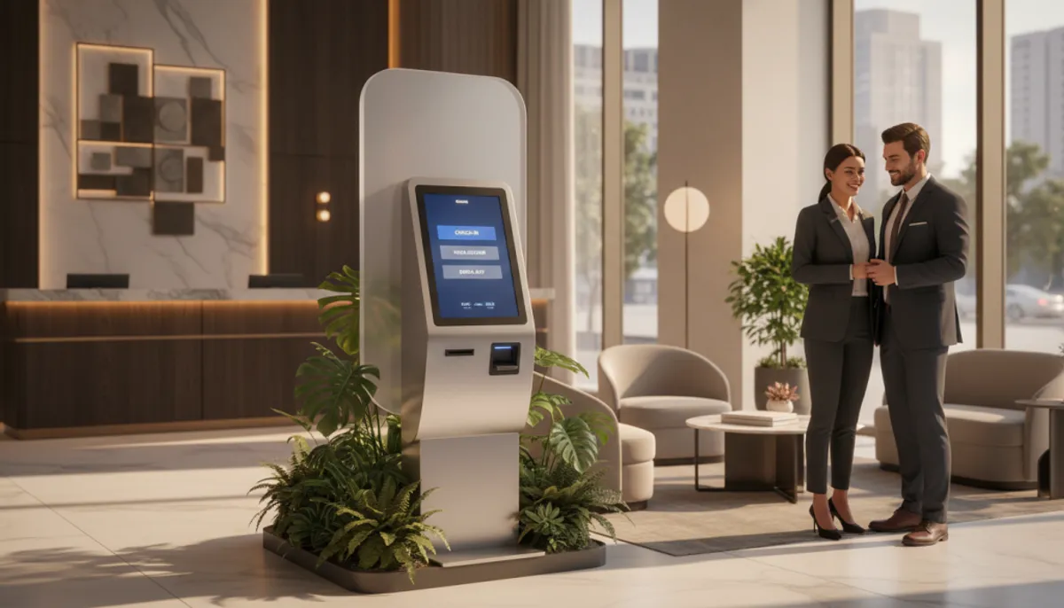 self check-in hôtellerie