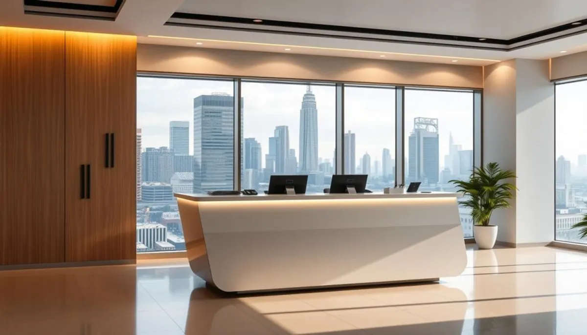 Digital reception service for appointments