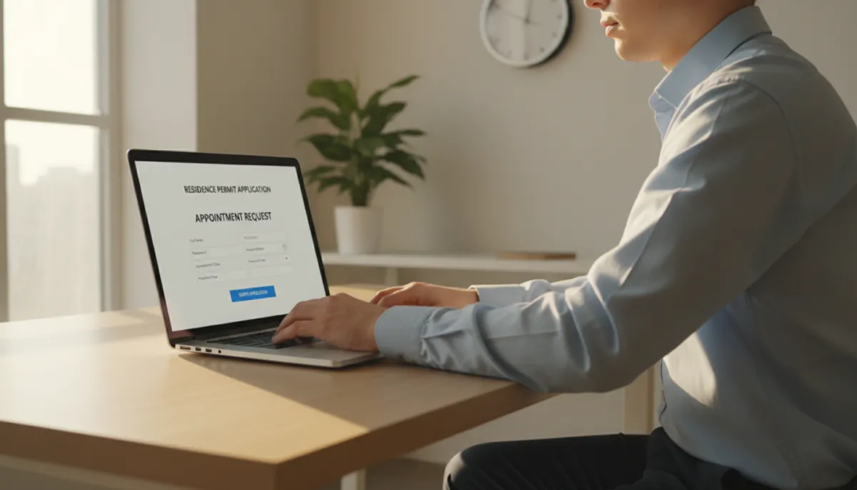 Service en ligne pour demande titre séjour