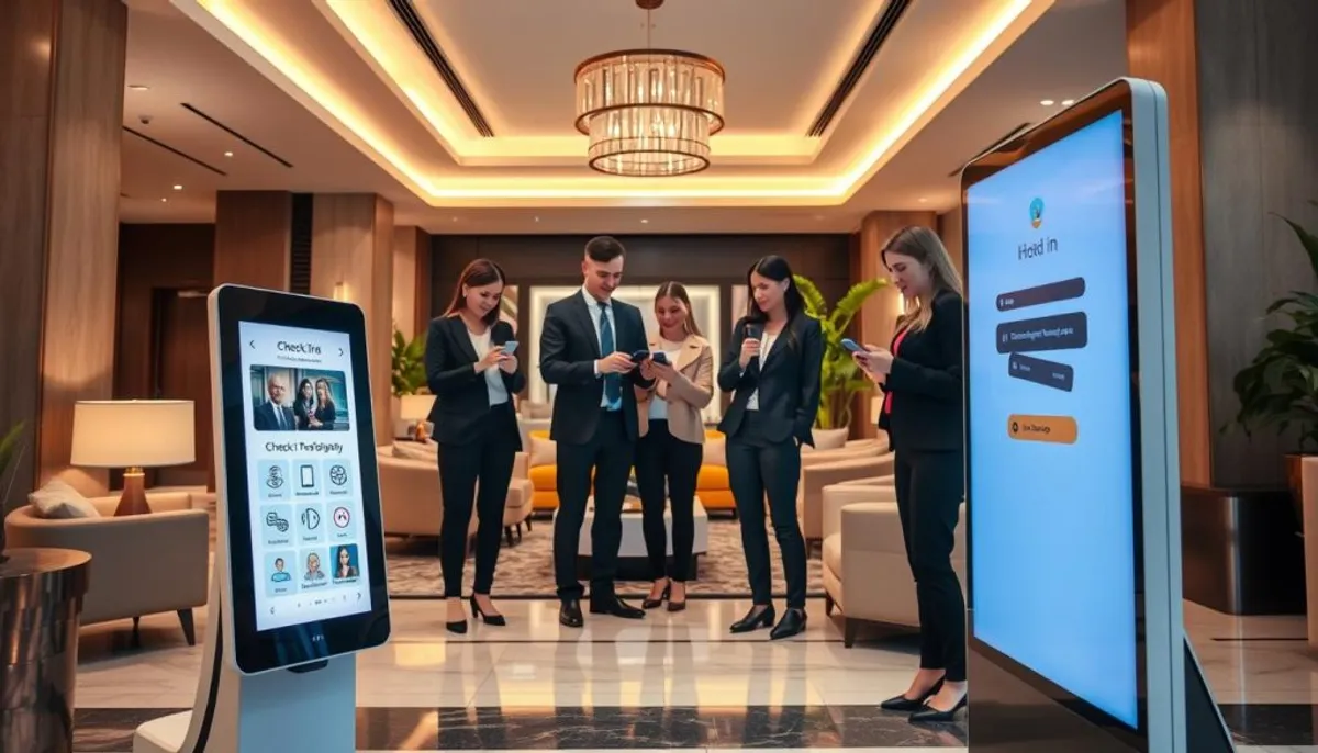 solutions digitales check-in hotel