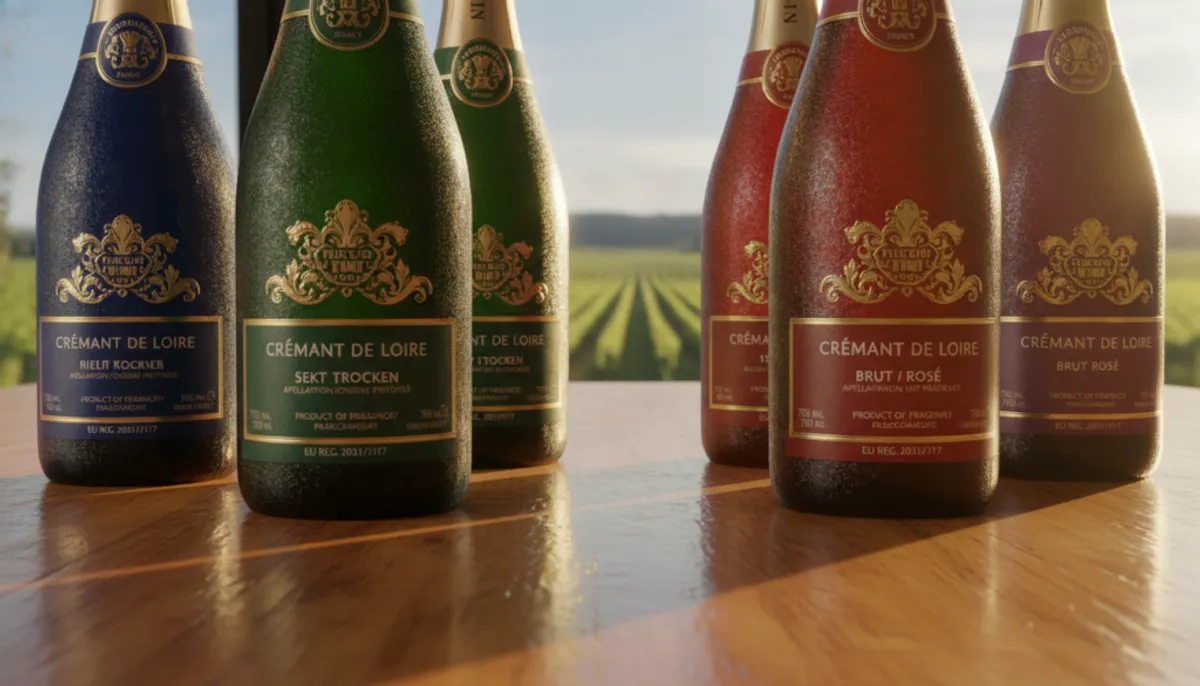 sparkling wine labeling
