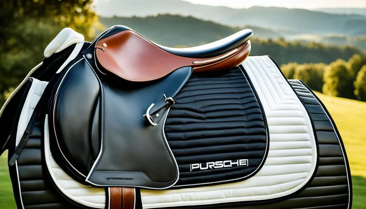 tapis d'équitation porsche