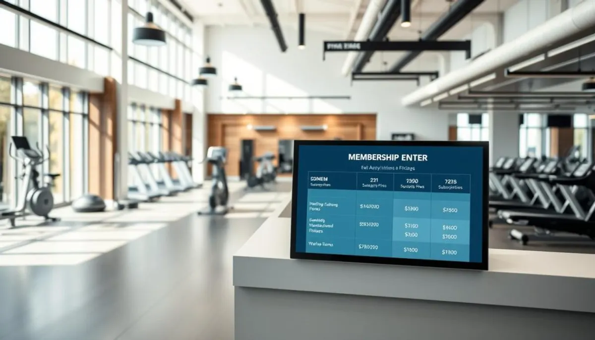 tarifs abonnement fitness