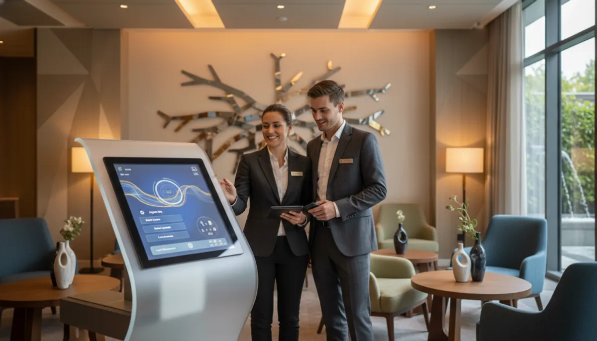 technologie check-in hôtel indépendant