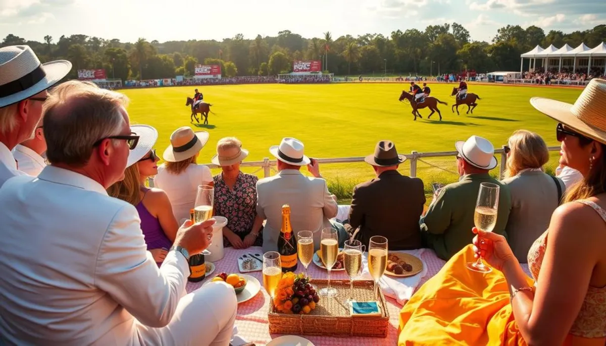 Veuve Clicquot Polo Classic match Veuve Clicquot Polo Classic match